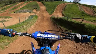 On board Giavera del Montello - Yamaha yz 125