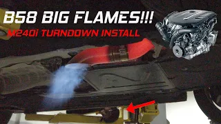 B58 BIG FLAMES!!!🔥🔥 Putting the Stock BMW Turbo to the Test!? (HEADPHONE USERS BEWARE)