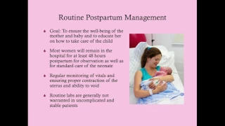Postpartum Care - CRASH! Medical Review Series