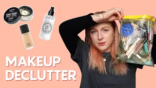 Declutter My Makeup With Me!