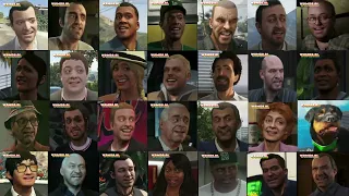 GTA 5 characters singing Numa Numa