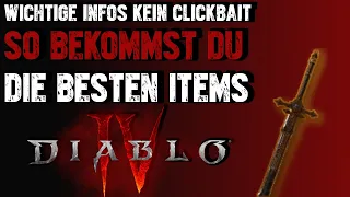 Diablo 4 - Die besten Items finden! Legendarys und Vermachte Gegenstände! | Tipps und Tricks in D4