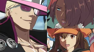 Johnny hits on the ladies of Guilty Gear Strive