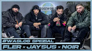 FLER, JAYSUS, NOIR & ROOZ im XXL Jahresrückblick 2023! #WaslosSpezial