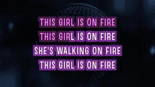 Girl On Fire (Karaoke) - Alicia Keys