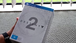 DESTINY 2 LIMITED EDITION UNBOXING!!!