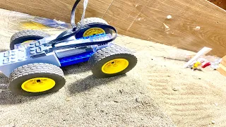Building Lego Cars DRIVE on Sand Dunes