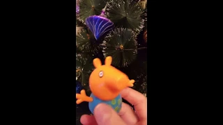 Английский для детей свинка Пеппа на новогодней елке!