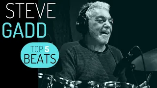 5 Insanely Cool STEVE GADD Drum Beats YOU Need To KNOW! 💙