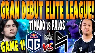 OG vs BLACKLIST [GAME 1] BO3 - TIMADO, WISPER, CEB vs ABED, MJZ, PALOS - ELITE LEAGUE DOTA 2