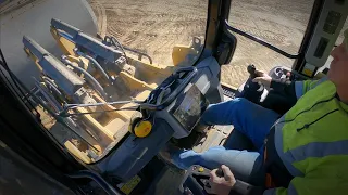 Cat® 973 Track Loader | Operator's View Inside the Cab