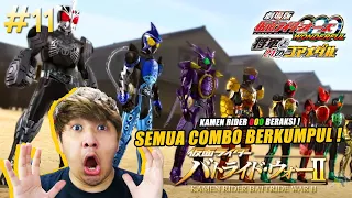 INI BUKAN POWER RANGERS YA! PASUKAN COMBO KAMEN RIDER OOO! - Kamen Rider Battride War II - PART #11