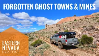 Forgotten Ghost Towns Mines & cemetery: Remote Nevada brings Rain, Snow, Cattle & other challenges!