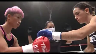 2022.06.25　K-1 WGP Women's Flyweight Title Match　Kana(JPN) vs Souris Manfredi(FRA)