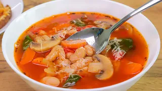 Eat this vegetable soup every day for dinner and you will lose fat -15 kg per month