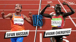 Vivian Cheruiyot 🆚 Sifan Hassan - 5,000m | Head-to-head