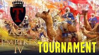 AGE OF EMPIRES 4 TOURNAMENT - Ft. Top Talent | Gran Turino Weekly  #1