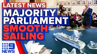 Albanese’s Labor party claims majority in parliament, Cruise industry is back | 9 News Australia