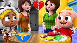 Rich vs Poor Mommy 👀 | Our Family Is Different 👩‍👩‍👦‍👦 | + More✨ Nursery Rhymes For Kids