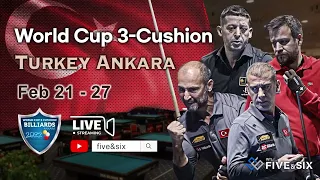 Ready for 2022 World cup 3-Cushion Ankara