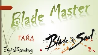 Blade and Soul Мастер Клинка ГАЙД полный и подробный