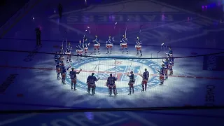 2023-24 New York Rangers Home Opening Ceremony / Introductions