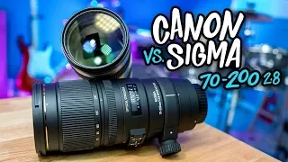 Lens Showdown: Canon vs. Sigma 70-200mm f2.8