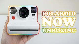 UNBOXING MY NEW CAMERA! - POLAROID NOW