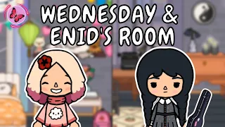 WEDNESDAY AND ENID'S ROOM in Toca Life World | TOCA GIRLZ