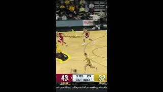 Indiana's Jordan Geronimo Block vs. Iowa | Indiana Men's Basketball