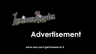 an advertisement for luminous kingdom