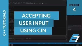 C++ Programming Tutorials - 4 - User Input - Eric Liang