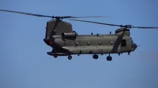 RAF Chinook Display Team Cosford RAF Air Show