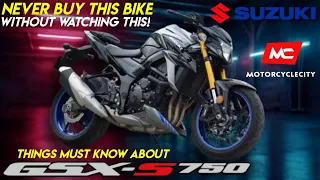 2023 Suzuki GSX-S750 Review (Never Buy GSX-S750 Without Watching!) | APEX PREDATOR? (Really?)