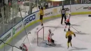 2010 Winter Classic Fight and Game Winning Goal