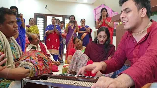 Shyamanand Prabhu Singing Sweet Harinam melodies at Hyderabad