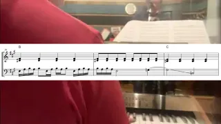 I Am The Walrus(The Beatles)/Studio rehearsal/with Keyboard score