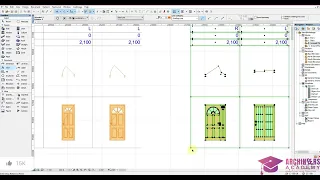 DOORS AND WINDOWS SCHEDULE IN ARCHICAD IN FEW MINUTES