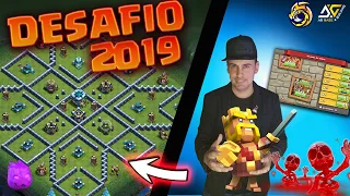 🟠DESAFIO 2019 MODO FACIL 10 ANIVERSARIO CLASH OF CLANS BY SOCKERS