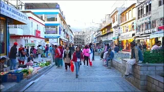 Leh ladakh walking Street main bazaar