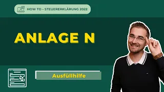 Anlage N ausfüllen | Steuererklärung 2022