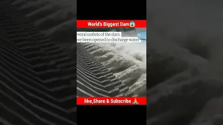 Keya hoga agar dunia ka sabse bada Dam tut jaye?😱| Three Gorges Dam | World's biggest Dam | #shorts