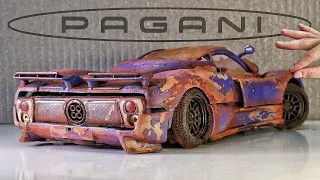 Abandoned Pagani Zonda C12 S Full Restoration | Restoration Hypercar Pagani Zonda C12 S