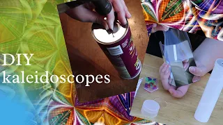 How to Make a Kaleidoscope From a Pringles Can Without Glass: 2 Fun and Easy DIY Kaleidoscopes!