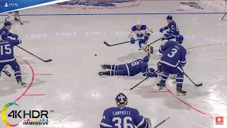 Toronto Maple Leafs vs Buffalo Sabres 4K! Full Game Highlights! NHL 22 PS5 Gameplay