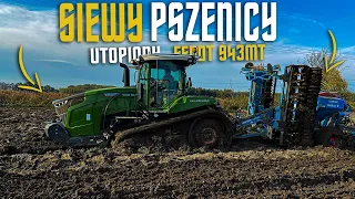 🇵🇱Utopiony Fendt VARIO 943MT ?!✔GR Matejka ☆ Siewy Pszenicy 2022 ☆ 2x Fendt | AGRO DAWID TEAM |