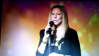 BARBRA STREISAND SINGS AVINU MALKEINU AT PERES 90