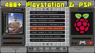 Massive Playstation & PSP Raspberry Pi Emulation 128gb