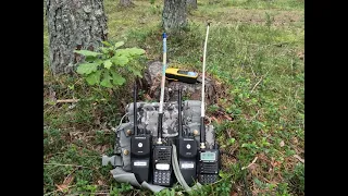 Меньше мощность – дальше связь?! Low Band 50 МГц и VHF 145 МГц. Тест низкой мощности и густого леса.