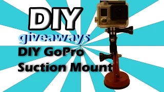 Simple DIY GoPro Suction Cup Mount